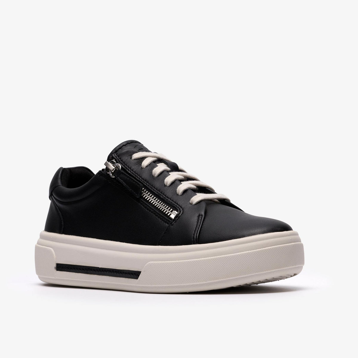 Hollyrose Zip Black Leather - US 0087