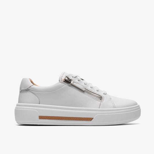 Hollyrose Zip White Leather - US 7963