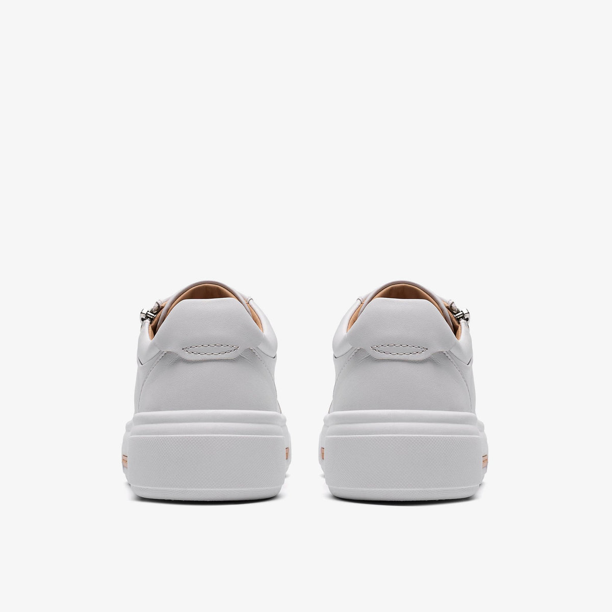 Hollyrose Zip White Leather - US 7963