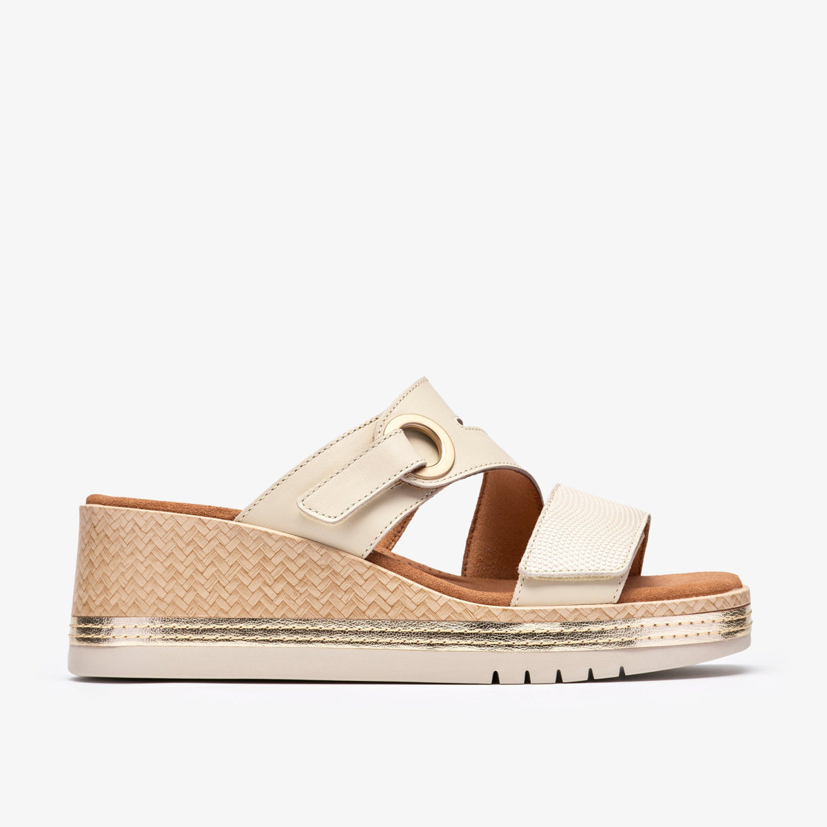 Kidiki Cove Cream Leather - US 6045