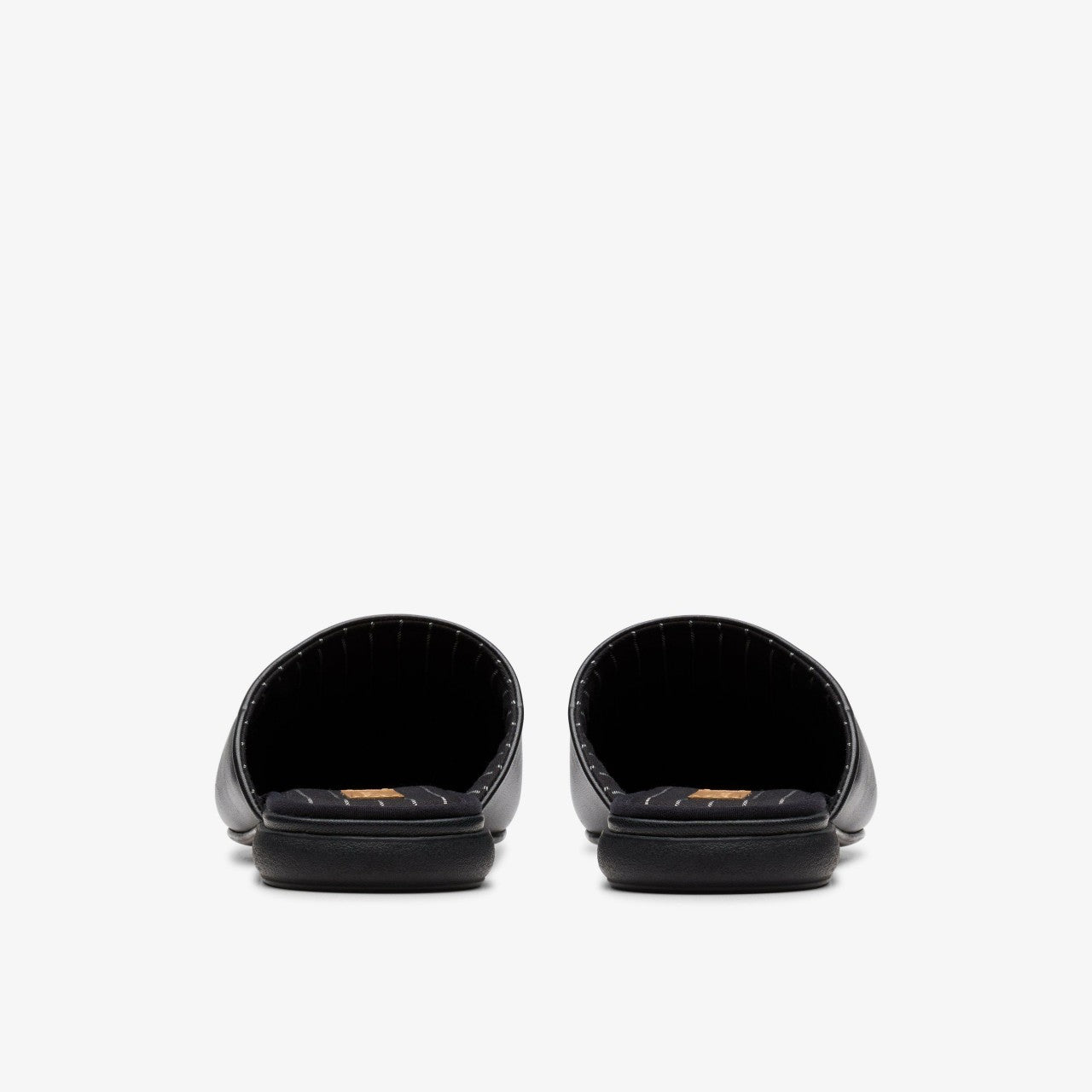 Harston Mule Black Leather