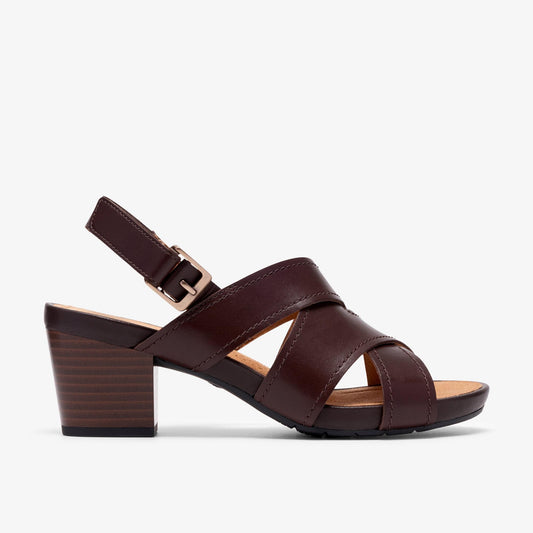 Kymber Shine Dark Brown Leather - US 0059
