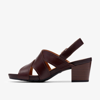 Kymber Shine Dark Brown Leather - US 0059