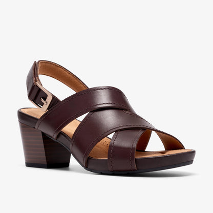 Kymber Shine Dark Brown Leather - US 0059