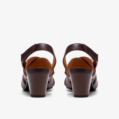 Kymber Shine Dark Brown Leather - US 0059