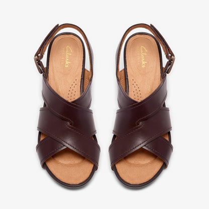 Kymber Shine Dark Brown Leather - US 0059