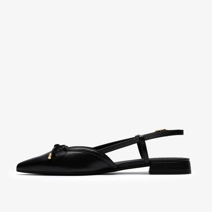 Sensa15 Bow Black Leather - US 4100