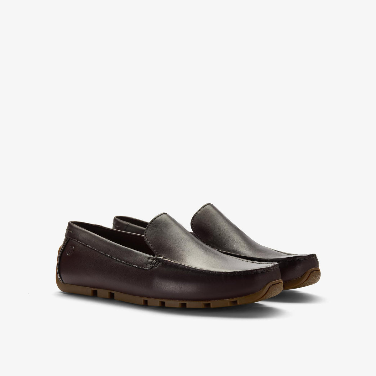 Corsley Plain Dark Brown Leather - US 5369