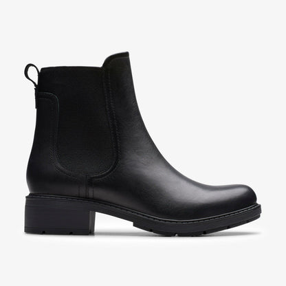 Hearth Top Black Leather