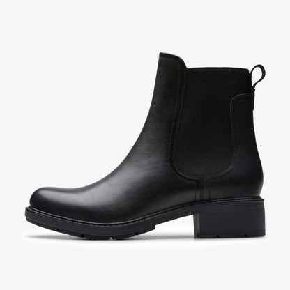 Hearth Top Black Leather
