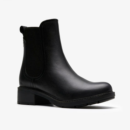 Hearth Top Black Leather