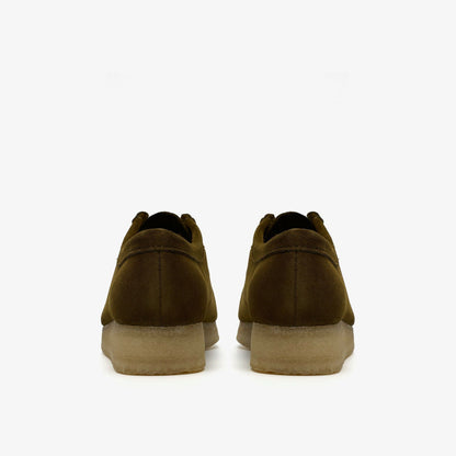 Wallabee Olive Suede