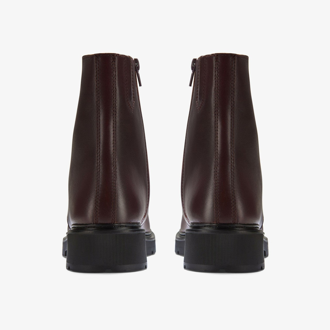 Lauryl Zip Merlot Leather