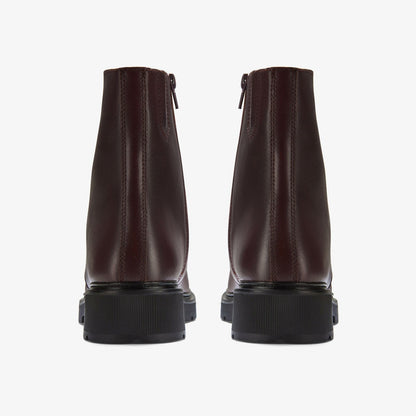 Lauryl Zip Merlot Leather