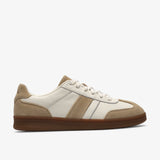 White Combination Leather