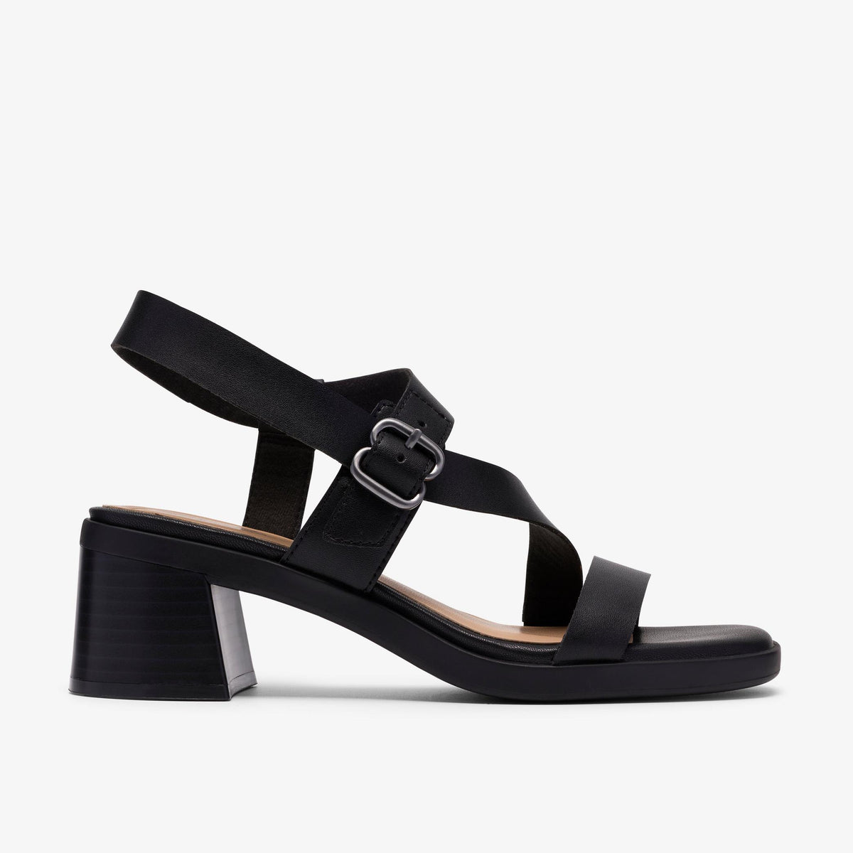 Jaylan Sol Black Leather - US 1164