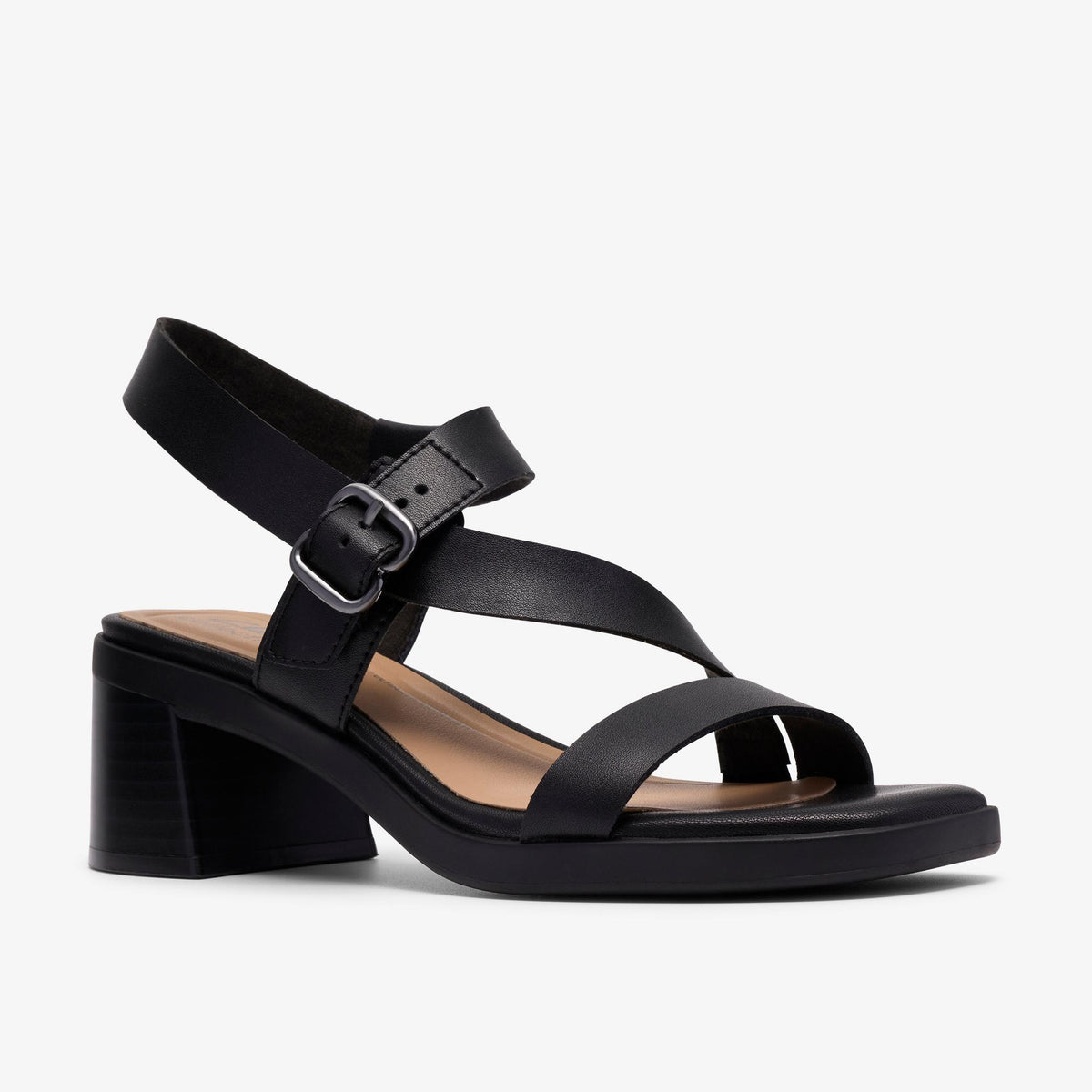 Jaylan Sol Black Leather - US 1164