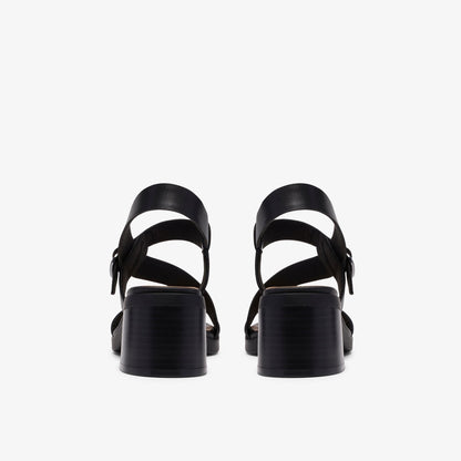 Jaylan Sol Black Leather - US 1164