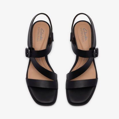 Jaylan Sol Black Leather - US 1164