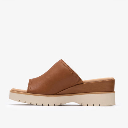 Diaz Slide Tan Leather - US 8589