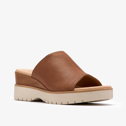 Diaz Slide Tan Leather - US 8589