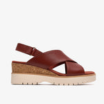 Diaz Cross Burnt Orange Leather - US 9181