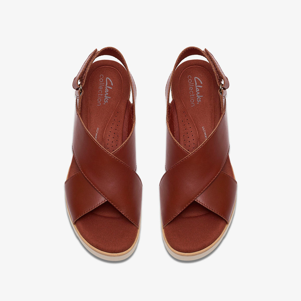 Diaz Cross Burnt Orange Leather - US 9181