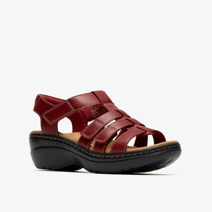 Merliah 2 Ruby Red Leather - US 9851