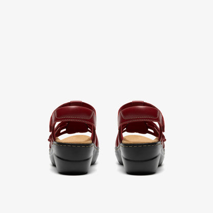 Merliah 2 Ruby Red Leather - US 9851