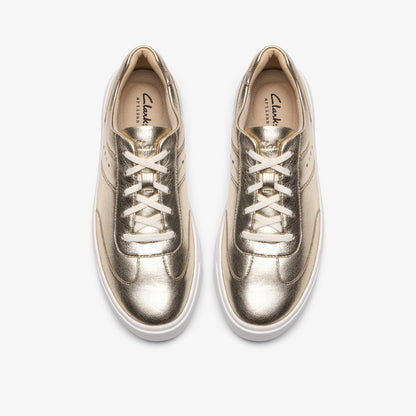Makea Court Gold Leather - US 9129