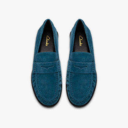 Alixea Walk Teal Suede