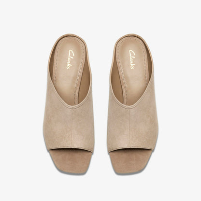 Siray Mule Mushroom Suede