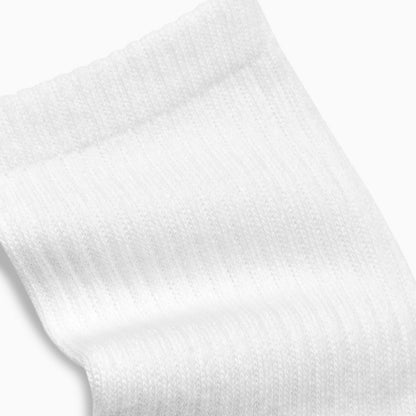 School Socks Size 12.5-3.5 White