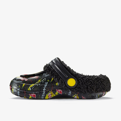 Pika Clog Warm Lined Kid Black Combination