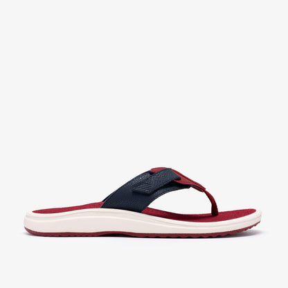 Men's Breeze Flip Flops Red Combination - US 3902
