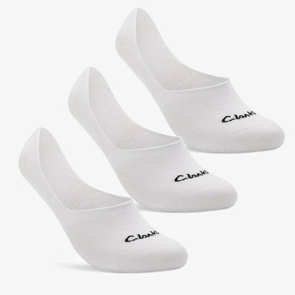 Sock Liners 3 Pack Size 6-11 White White