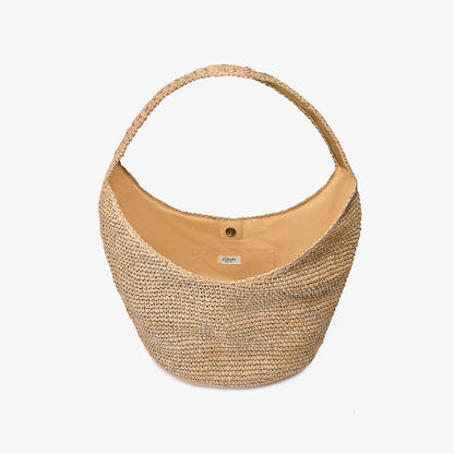 Talia Straw Bag Natural - US 8476