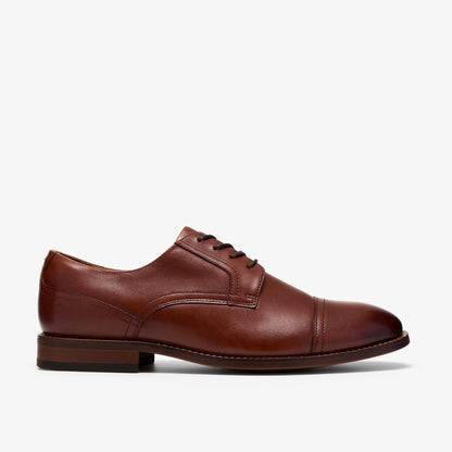 Bowburn Cap Shoe Tan Leather - US 9279