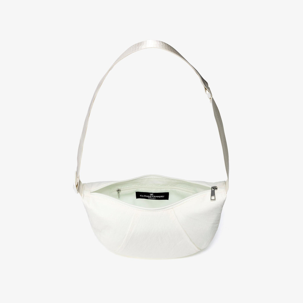 Cloudsteppers Crescent Crossbody Bag White - US 8677