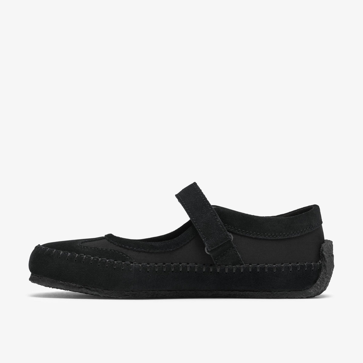Tor Low Bar Black Combination Suede - US 3649
