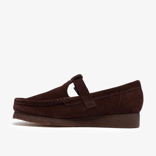 Wallabee T-Bar Chocolate Suede - US 8849